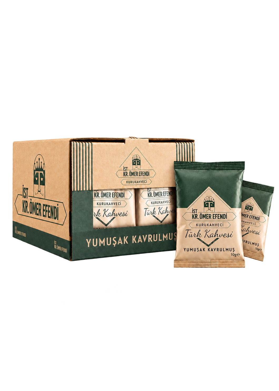 Yumuşak Kavrulmuş Türk Kahvesi 100 gr x 24'lü Paket